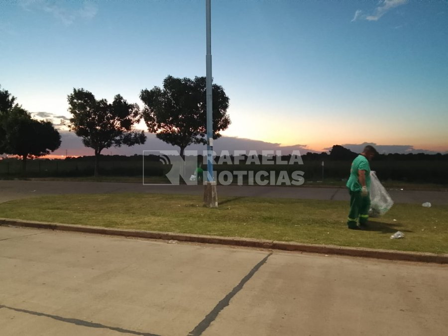 El momento en que finalmente los empleados de recolecci&oacute;n pudieron realizar su trabajo