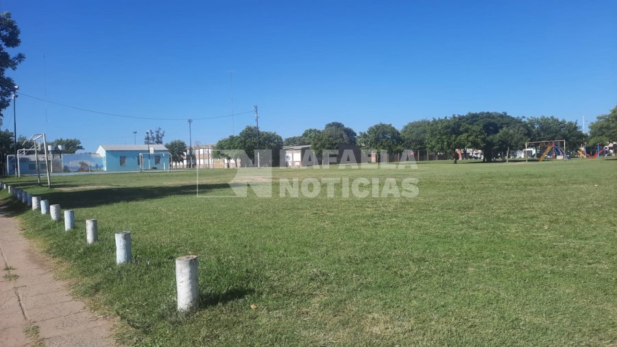 Espacio donde se construir&aacute; el Parque Educativo Vial Inlusivo.