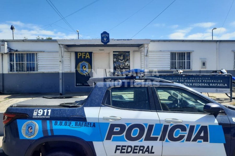Destacamento de la Polic&iacute;a Federal en Rafaela.