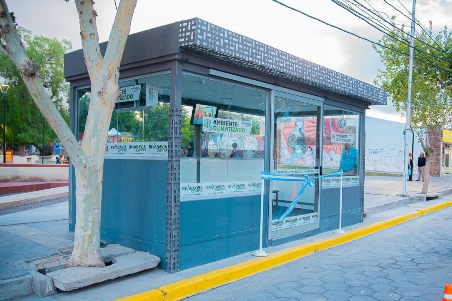 La parada inteligente inaugurada en San Juan.