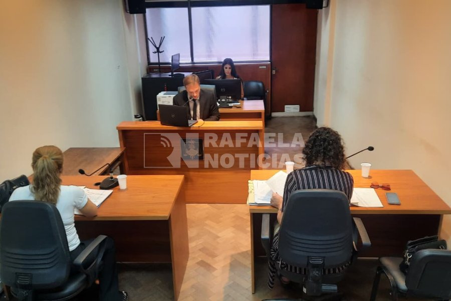 Participantes de la audiencia de Juicio Abreviado.