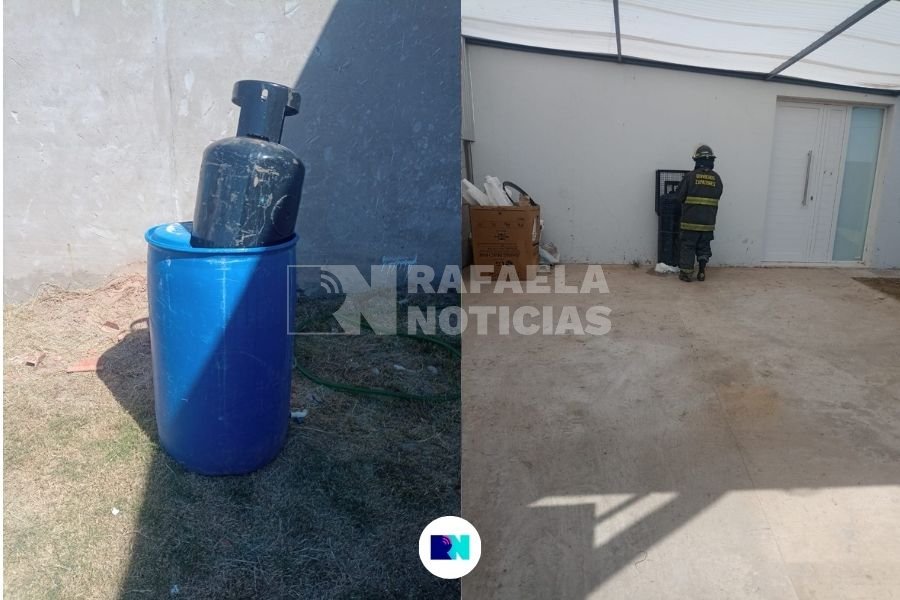 Adem&aacute;s, realizaron el corte preventivo del suministro el&eacute;ctrico del inmueble.