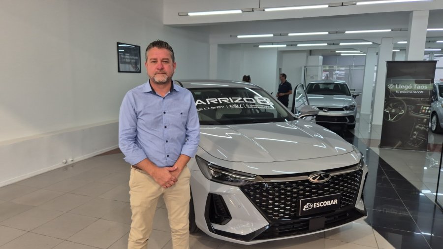 Francisco Ruarte presenta la Chery Tiggo 8 Pro h&iacute;brida enchufable en Escobar Rafaela