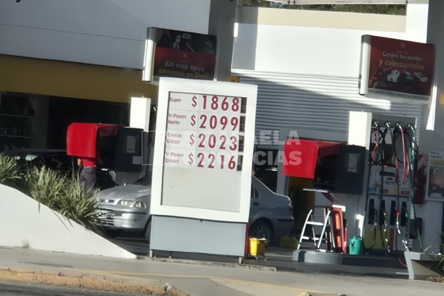 Los precios en la Shell de Urquiza y Santa Fe.