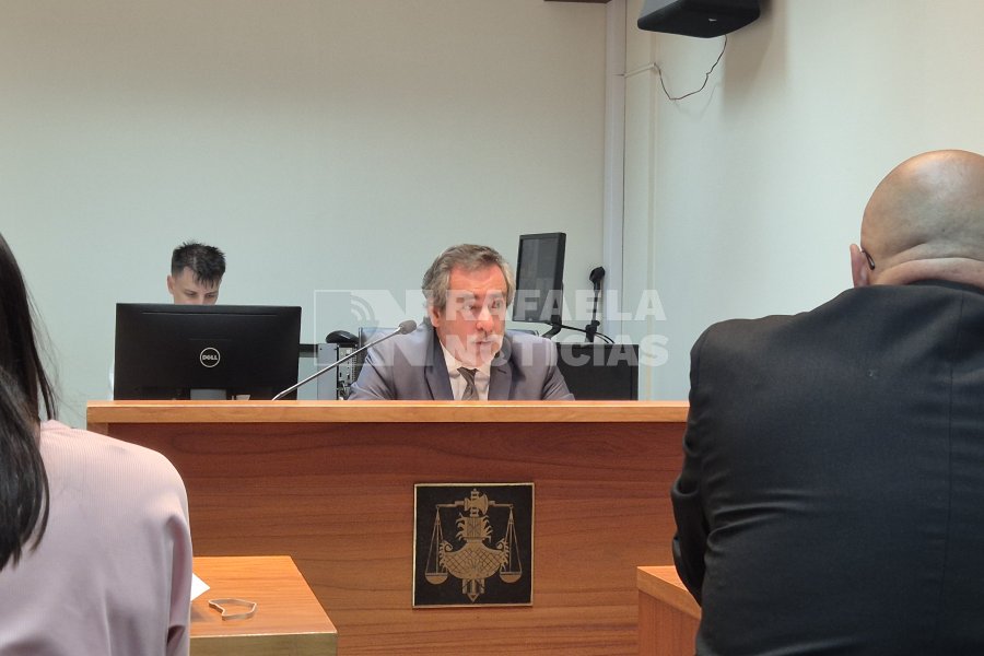 La audiencia fue presidida por el Dr. Javier Bottero.