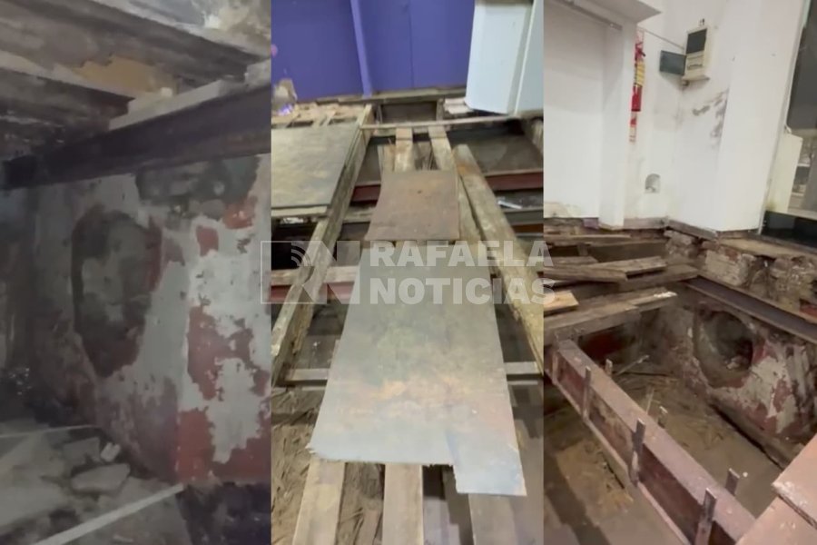 Asimismo, mencion&oacute; la existencia de otro conducto hacia el sector izquierdo que permanece actualmente clausurado con cemento.