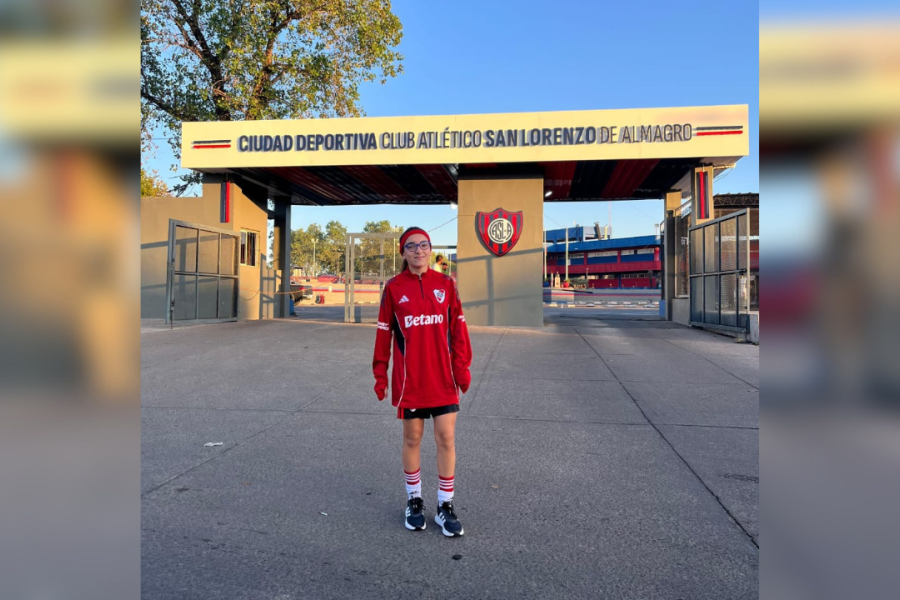 Joaquina con apenas 12 a&ntilde;os ya cuenta con experiencia en Atl&eacute;tico de Rafaela y en el exterior