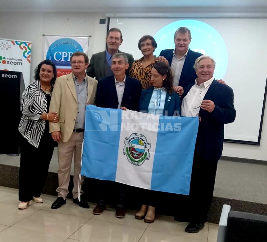 Entrega al C&iacute;rculo de la Prensa de Rafaela 2023